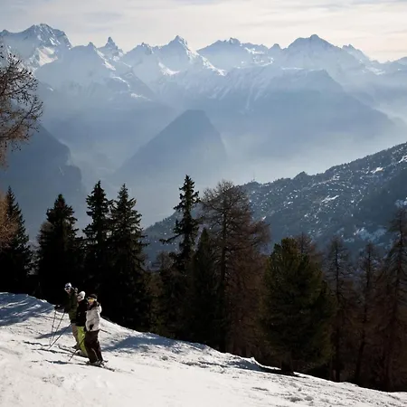 In Valais With Slope Access Lägenhet
